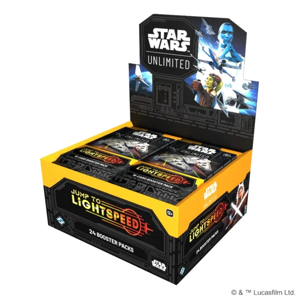 Star Wars: Unlimited - Jump to Lightspeed: Booster Box (Inglés)