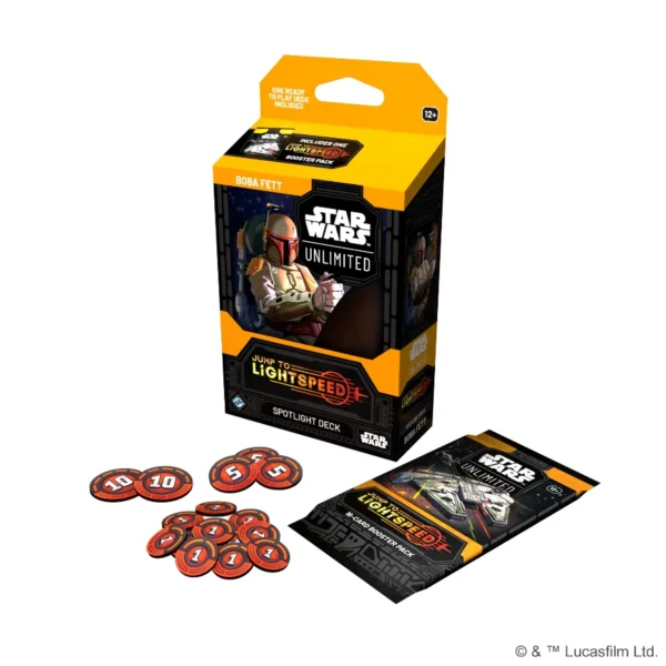 Star Wars Unlimited - Jump to Lightspeed: Boba Fett Deck (Inglés) - Image 3